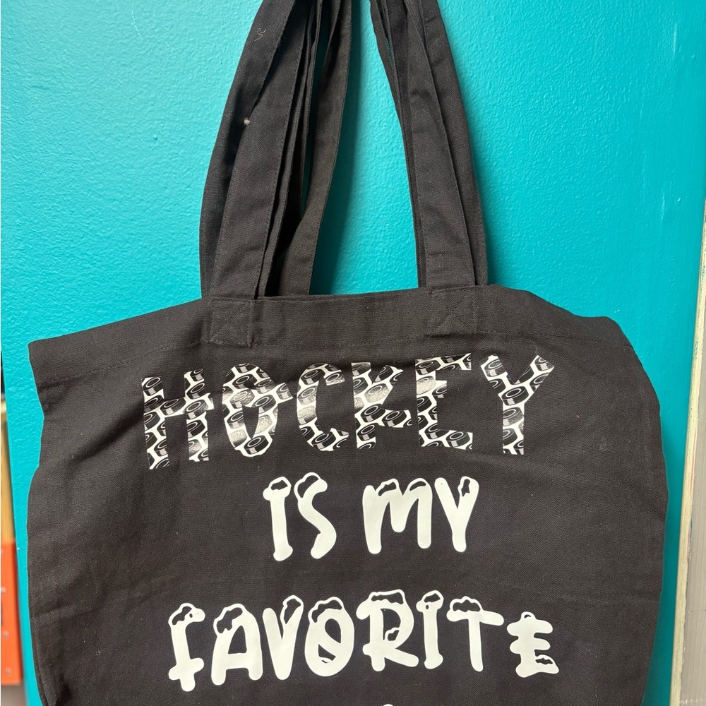 4 Hockey Mom Reusable Tote Bags